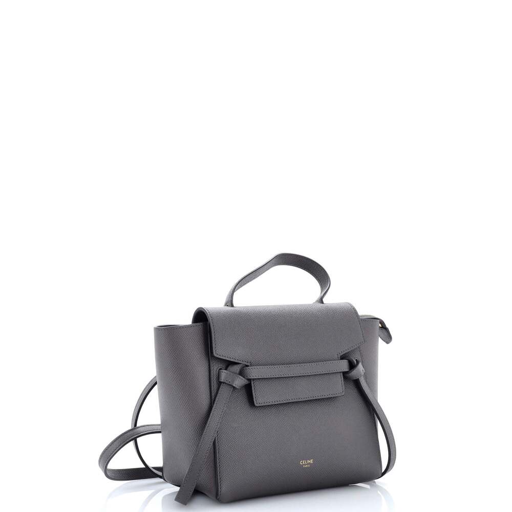 Celine Belt Bag Textured Leather Nano #233210C20B - Picture 2 of 7